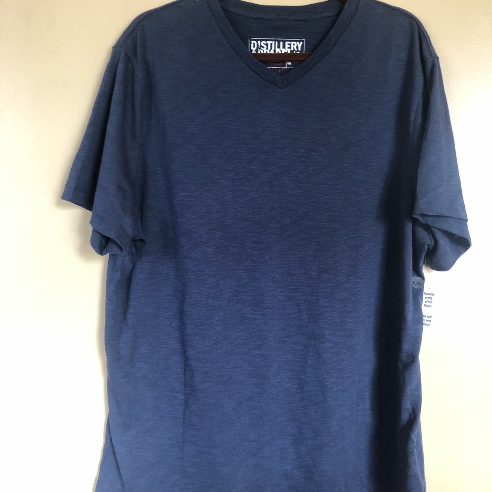 Distillery Apparel Men’s XXL Navy Tshirt